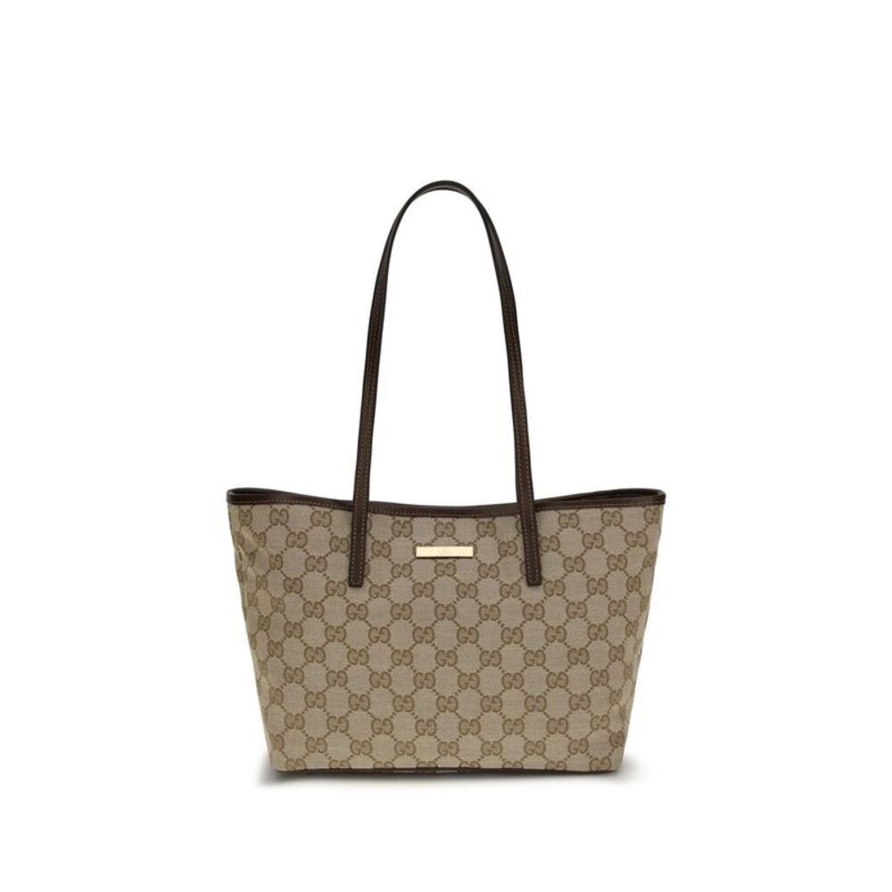 Gucci Beige Fabric Women's Handbag